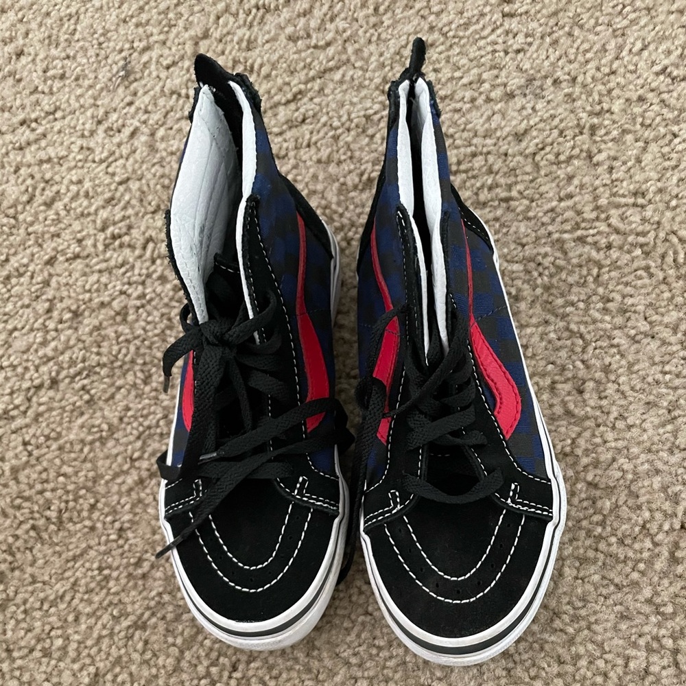 Kids high tops vans 12.5